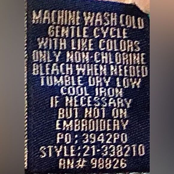 US Polo Assn Plaid Button Down Shirt Hot Pink/Teal Green/Navy Blue Juniors XL - Picture 7 of 7